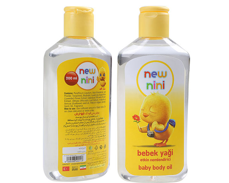 New Nini - 200 cc Baby Body Oil Model 5017